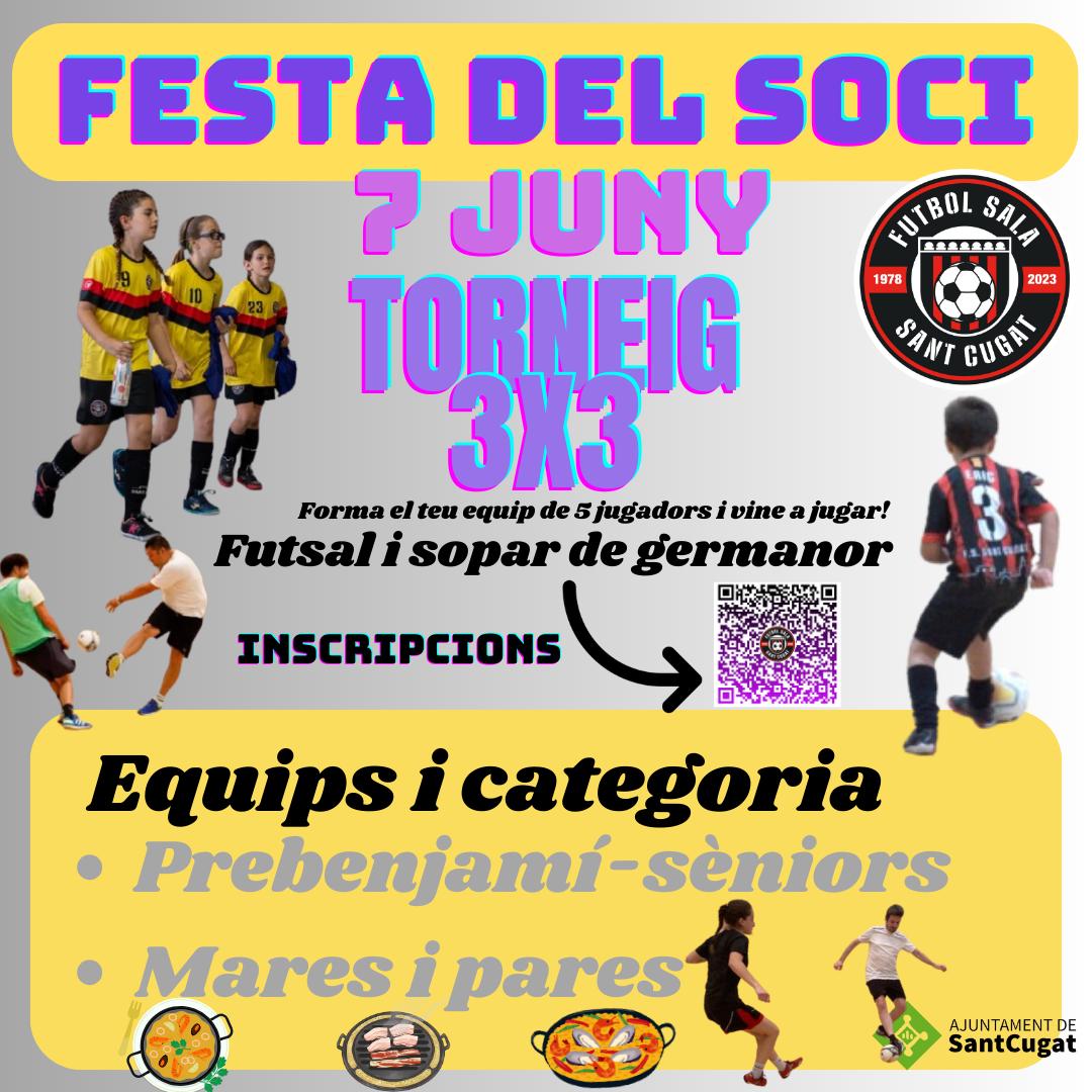 Un torneig social 3X3 i un sopar de germanor