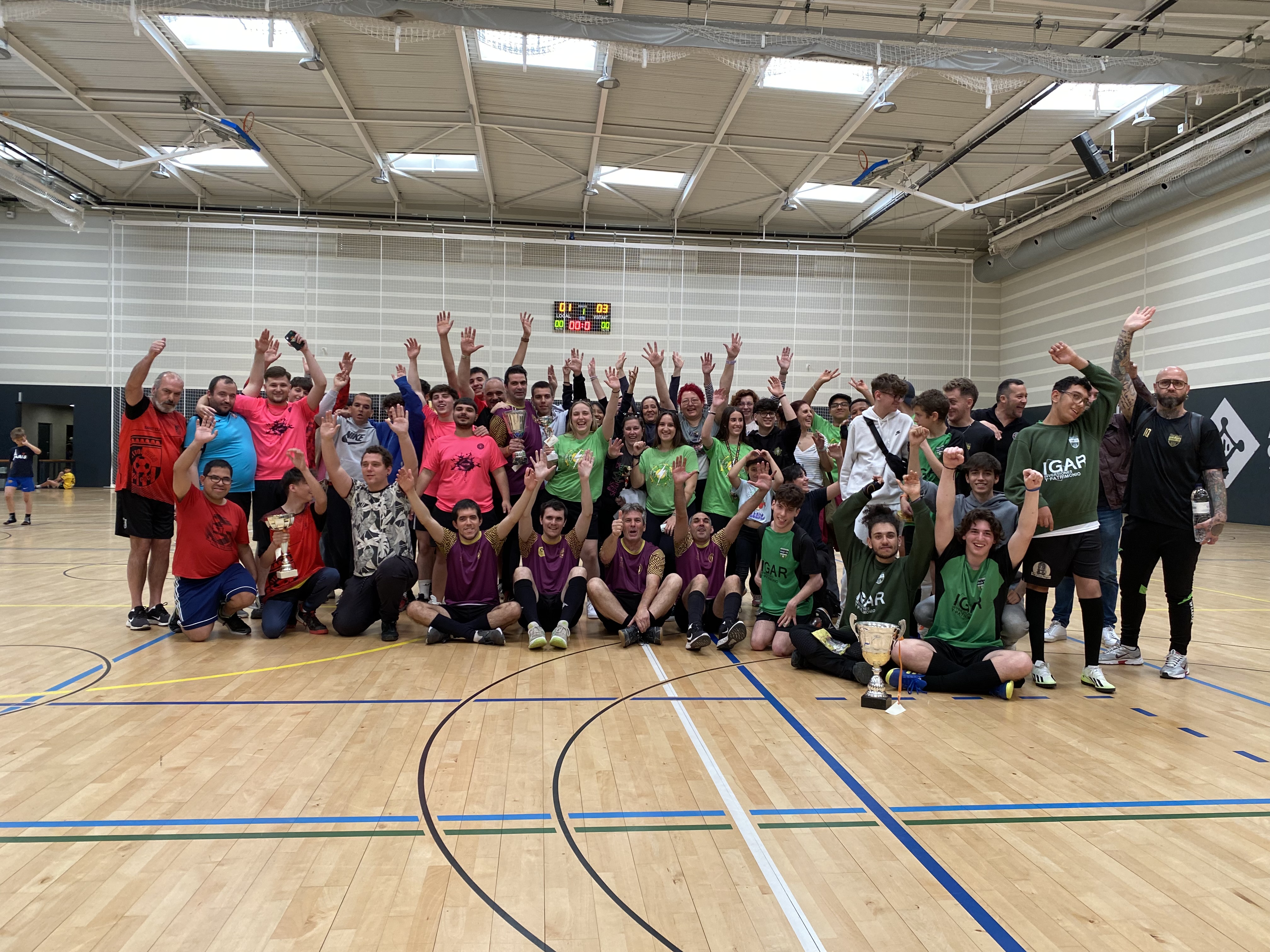 El 1r Torneig Inclusiu del Futbol Sala Sant Cugat, un èxit