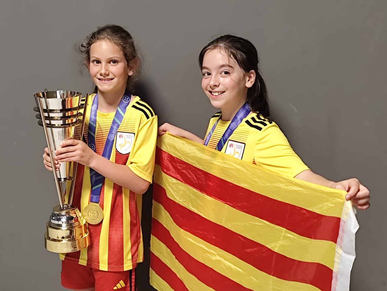 Arlet Ribas i Laia Vargas, campiones d'Espanya de Seleccions Autonòmiques Sub-10 femení amb la selecció catalana