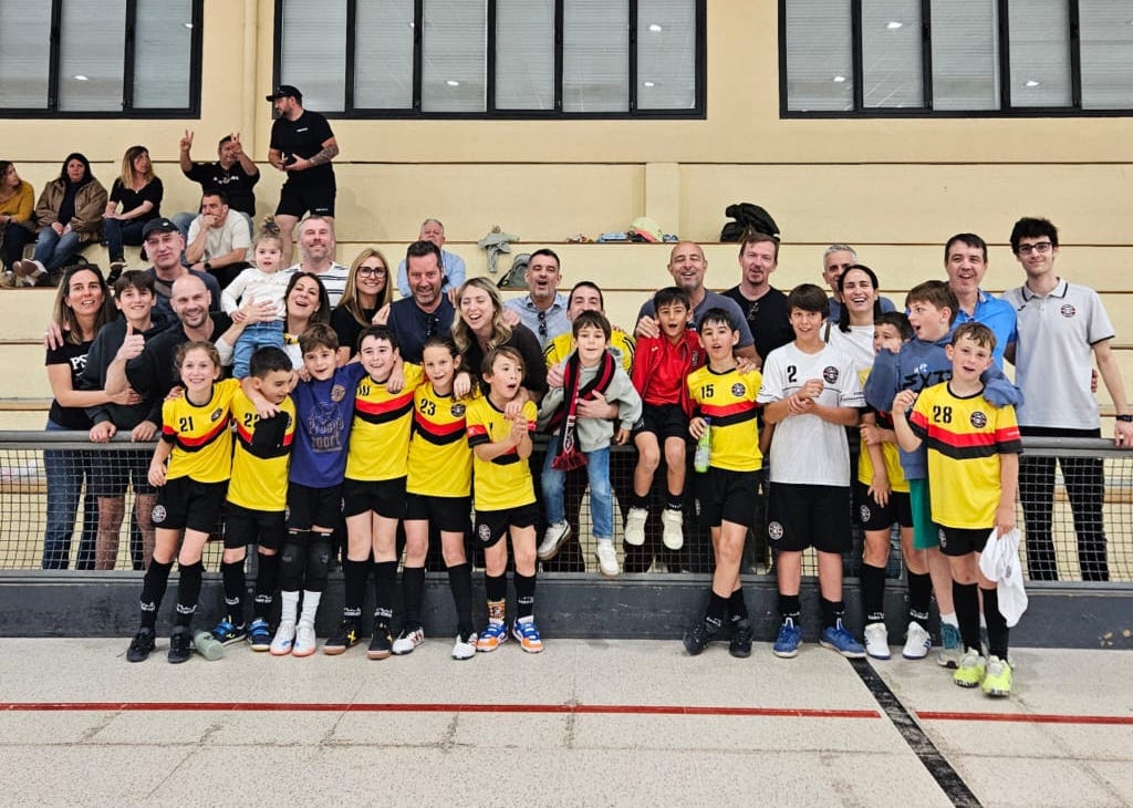 L'equip minibenjamí A del Futbol Sala Sant Cugat s'adjudica la Copa Catalunya